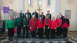 Projektchor im Gottesdienst am 3. Adventsonntag 2023