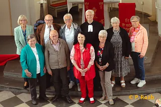 Jubilare der Eiserne Konfirmation