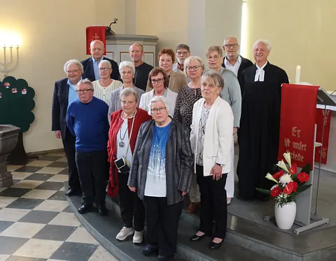 Jubilare der Goldenen Konfirmation
