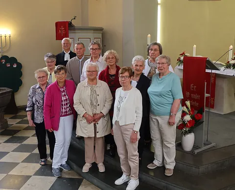 Jubilare der Eiserne Konfirmation